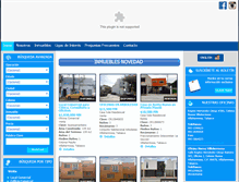 Tablet Screenshot of hermexbienesraices.com